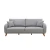 Atelier Del Sofa Garnitura raztegljivega kavča in postelje, Hera Set - siva