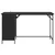 Računalni stol Crni hrast 131 x 48 x 75 cm Konstruirano drvo