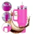 LIVEFY skodelica s slamico Happycup 1l, roza