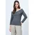 Trend Alacati Stili Ženska bluza Alc-X14673, Antracit