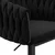 EH Barski stol Cofton Black Velvet