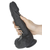 Naked Addiction Rotating & Thrusting Vibrating Dildo with Remote 23cm Black