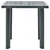 Vidaxl Vrtna miza zelena 80x75x72 cm plastika