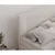 Bež boxspring postelja s prostorom za shranjevanje 200x200 cm Bergamo – Maison de Reve