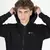 Slazenger Muški duks sa kapuljačom Logo Full Zip Hoody, Crni