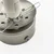 Plafonsko svetlo ELIAS 1xE14/5W/230V O 13 cm matni hrom/prozirno staklo