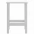Vidaxl Vrtna miza Adirondack 38x38x46 cm HDPE