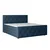 Livetastic BOXSPRING POSTELJA 180 cm  x 200 cm , les, kovina, umetna masa, tekstil modra