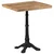 Bistro miza 60x60x77 cm robusten mangov les