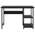 Stol za računalo crni 105 x 50 x 72 cm od MDF-a i metala