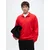 HUGO Majica Durty244  rdeča