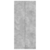 Ormar siva boja betona 90 x 52 x 200 cm od konstruiranog drva