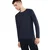 NOWADAYS Pulover The Honeycomb Crew Neck, modra
