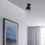 Brilagi - LED RGB prigušiva ugradna spot svetiljka STRIPY 1xGX53/14W/230V Wi-Fi Tuya crna