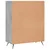 Regal za knjige boja betona 69,5x32,5x90 cm konstruirano drvo