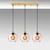 Opviq Luster Benek-20-14353, 70x20x120, IP20, Zlatno-roze boje