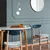 Opviq Baston 3282 Zidna lampa, Bela