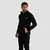 GymBeam Muška dukserica Zip Up Limitless Black