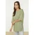 Trendyol Milla Ženska majica TWOSS20TS0828, Zelena
