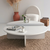 HANAH HOME Podium White