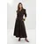 Trendyol Modest Ženska haljina Tctss26Eb00159, Smeđa