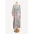 Ženski kimono Athena, Dugi, Svetloplavo-kajsija