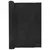 Balkonski zaslon crni 300 x 100 cm od poliratana