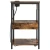 Noćni ormar 2 pcs Dimljeni hrast 41 x 31 x 51 cm