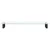 Stalak za monitor crni 80 x 20 x 8 cm kaljeno staklo i metal