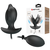 Pretty Love Hanson Inflatable & Vibrating Anal Plug Black