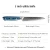 Damaskasti kuhinjski nož TU-37504 - Santoku / Plava KP37504