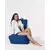 Atelier del Sofa Lazy bag Plavi