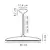 DFTP by Nordlux - prigušiva LED viseća lampa na sajli ARTIST LED/24W/230V, prečnik 40 cm
