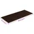 Vidaxl Preproge za stopnice samolepilne 30 kosov 60 x 25 cm rjave pravokotne
