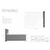 Boxspring postelja Amadeo LED - 160x200 cm