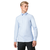 OLYMP Poslovna srajca No. 6 Faux Uni, modra