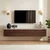 Hanah Home TV komoda Ligne 140, 140 cm, travertin / orah Milano