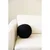 Aberto Design Ukrasni jastuk Teddy Top 25, 25x25x25 cm, Crni