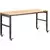 VEVOR Delovna miza O4820L 122x51x104 cm rjava