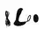 Vibrator Backyard Teaser, 13.8cm, Crni
