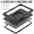 Futrola STRAP za Samsung Tab A9/ X110 crna