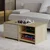 HANAH HOME Sto za dnevnu sobu Gord Warm Oak Sapphire Oak