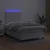 Krevet box spring s madracem LED bijeli 120x190 cm umjetna koža