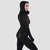 Women‘s Pulse 1/2 Zip Running Sweatshirt Black - GymBeam
