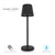 BBLINK T16011 Stona lampa punjiva 3W 3000K IP54, Crna