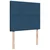 Vidaxl Box spring postelja z vzmetnico modra 120x190 cm blago