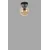 Opviq Luster Can, 20cm, 15 cm, E27, Crni