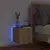 Zidni TV ormarić s LED svjetlima boja hrasta 30,5 x 35 x 30 cm