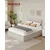 Songmics Posteljni okvir 2093x1634x110 cm bež