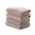 Central - Brown Brown Hand Towel Set (4 Pieces)